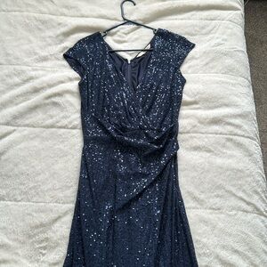 Navy Evening Gown